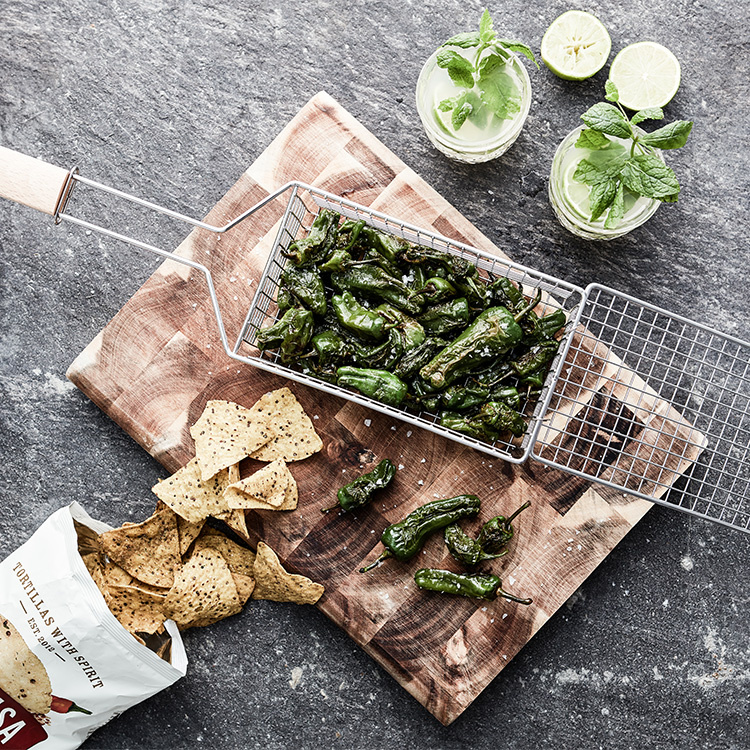 Grillkurv med lokk i gruppen Hjemmet / Grillsaker hos SmartaSaker.se (12661)