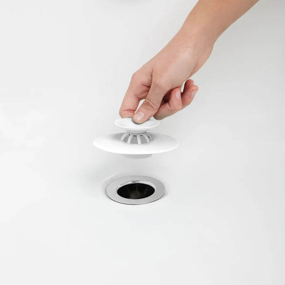 Badekarpropp med hårfelle i gruppen Hjemmet / Baderom / Hårfanger hos SmartaSaker.se (12664)