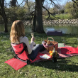 Relaxback, sammenleggbar ryggstøtte Relaxback, sammenleggbar ryggstøtte