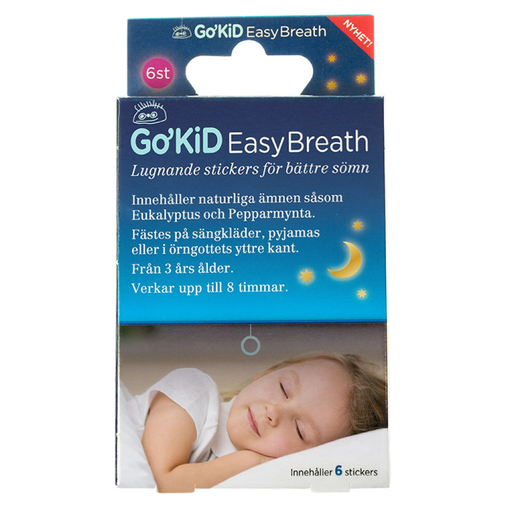 Go\'Kid Soveplaster ved tett nese i gruppen Hjemmet / Barneting hos SmartaSaker.se (12840)