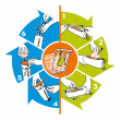 Shoppingbager i smart futteral Shoppingbager i smart futteral