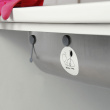 Bøyelig oppvaskklutholder med magnet Bøyelig oppvaskklutholder med magnet