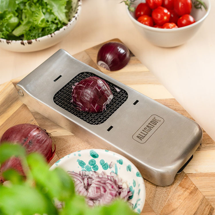 Alligator Løkhakker Rustfri i gruppen Hjemmet / Kjøkken / Press, hakk og skrell hos SmartaSaker.se (13136)