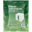 Sammenleggbar vanndunk med kran, 10 liter