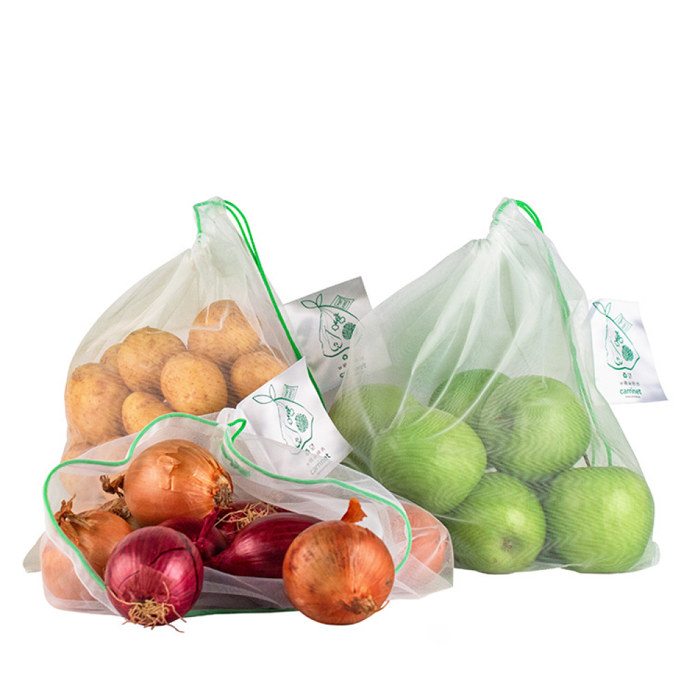 Poser til frukt og grønt i gruppen Hjemmet / Miljøvennlig / Gjenbrukbare gjenstander hos SmartaSaker.se (13241)