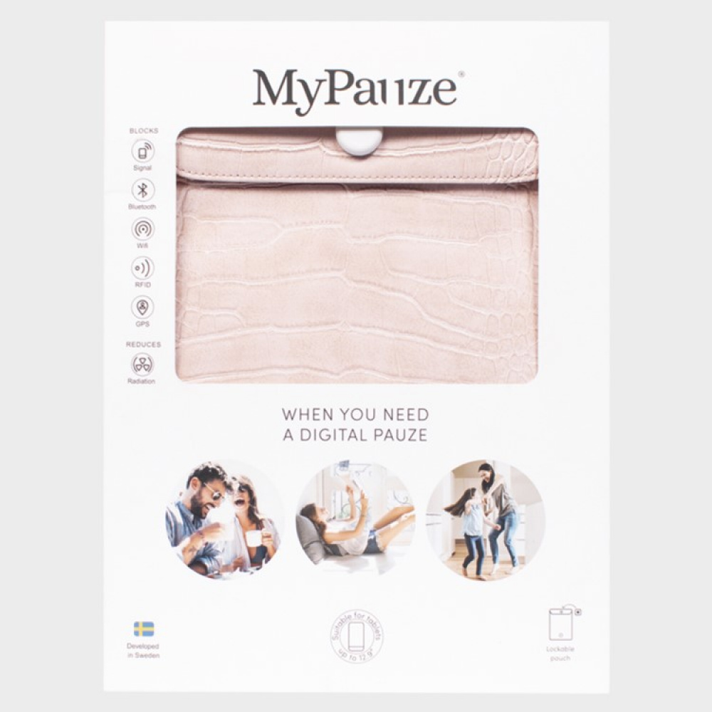 Signalblokkerende iPad-veske med lås i gruppen Hjemmet / Elektronikk / Mobiltilbehør hos SmartaSaker.se (13391)