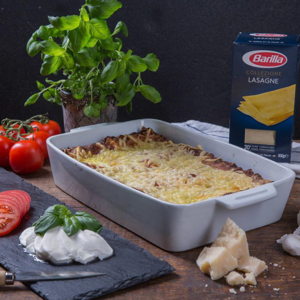 Wie Lange Hält Sich Lasagne Im Kühlschrank Lasagneform - C3 Høy ildfast form til lasagne | SmartaSaker