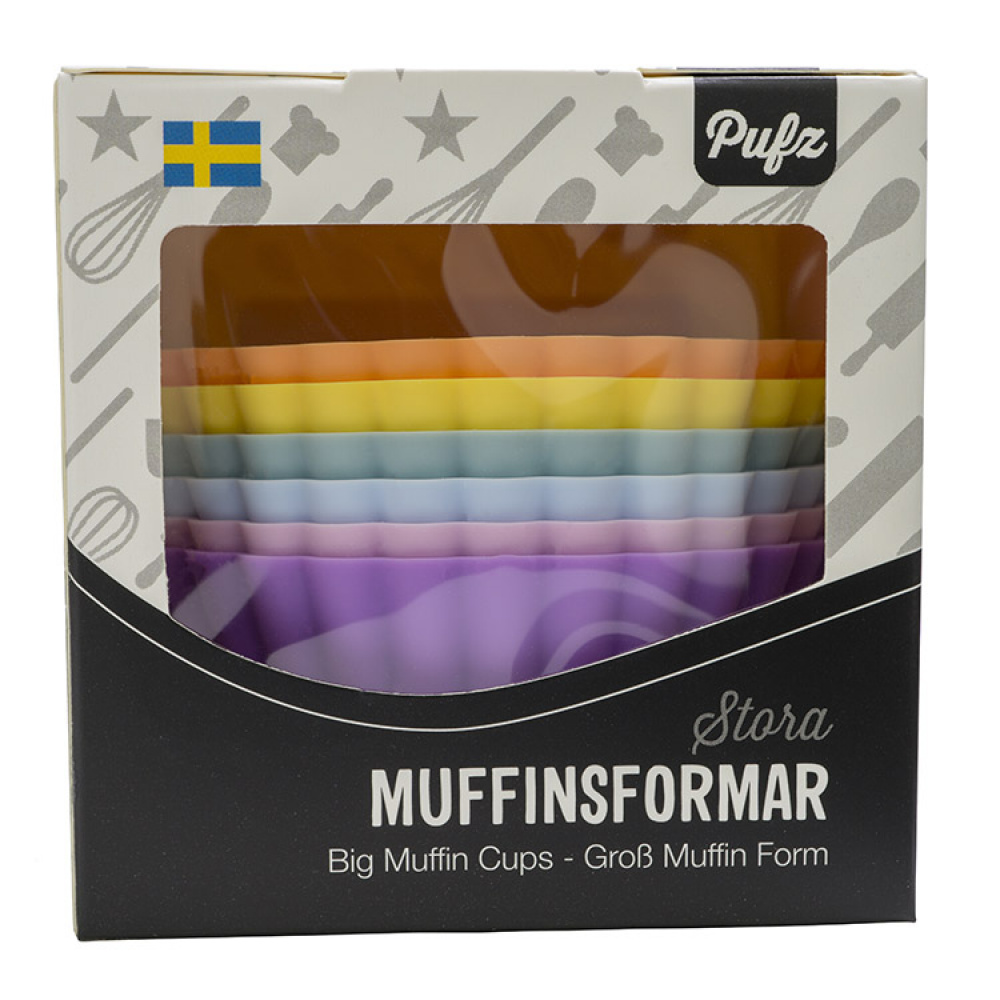 Muffinsformer av silikon i gruppen Hjemmet / Kjøkken / Baking hos SmartaSaker.se (13438)