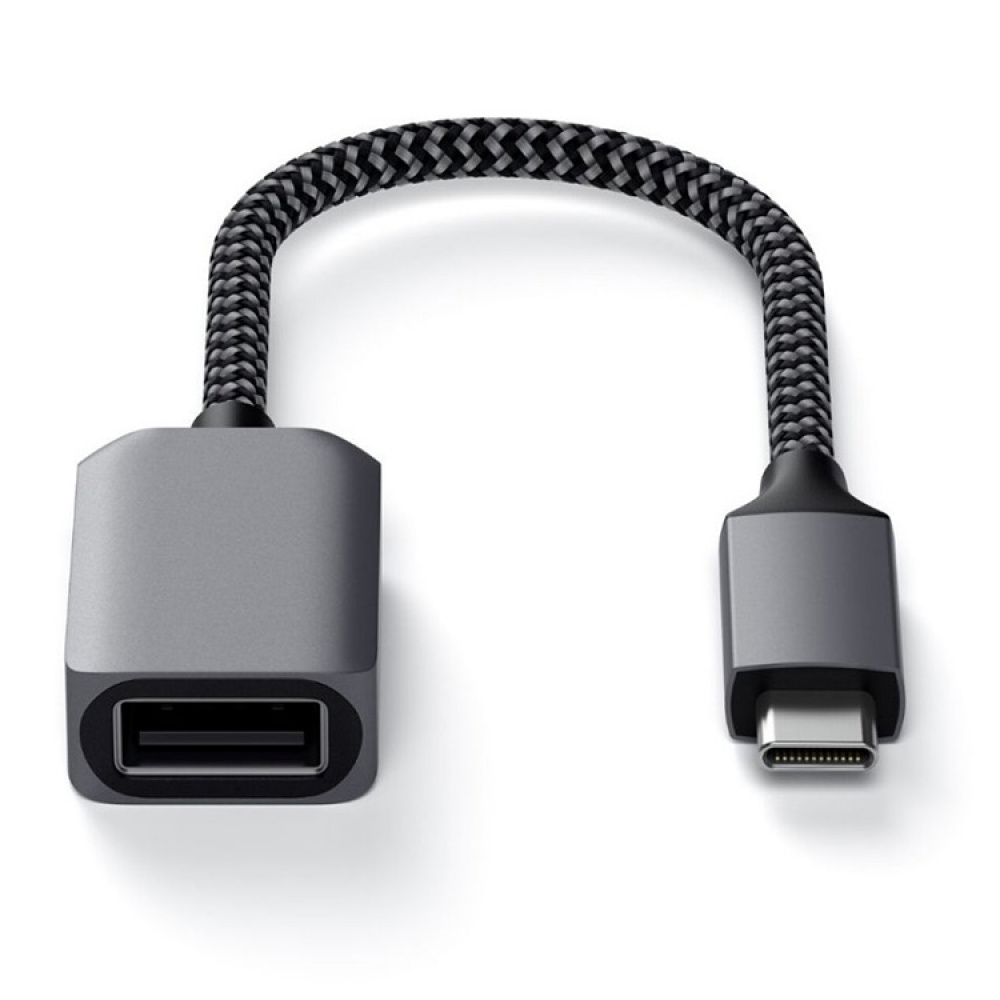 Adapter USB-C til USB, Satechi i gruppen Hjemmet / Elektronikk / Mobiltilbehør hos SmartaSaker.se (13455)