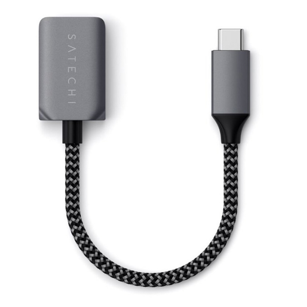 Adapter USB-C til USB, Satechi i gruppen Hjemmet / Elektronikk / Mobiltilbehør hos SmartaSaker.se (13455)