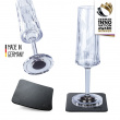 Magnetiske Champagneglass i plast Silwy, 2 stk. Magnetiske Champagneglass i plast Silwy, 2 stk.