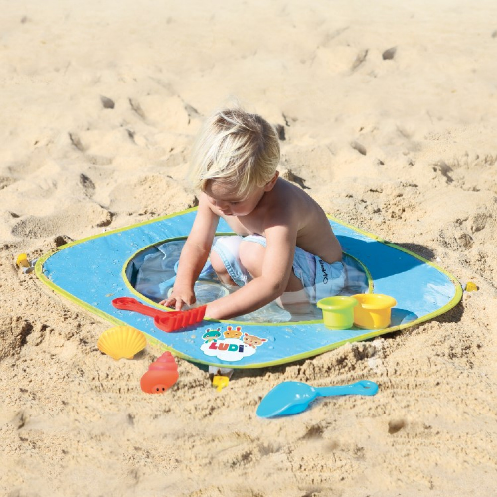 Strandbasseng med leker i gruppen Hjemmet / Barneting hos SmartaSaker.se (13564)