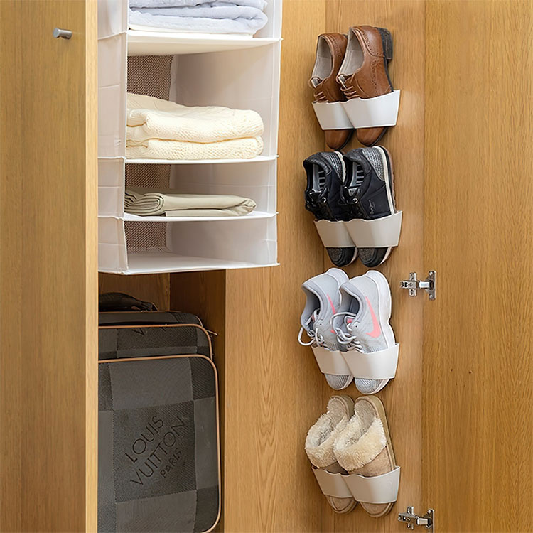 Selvklebende skoholdere, 4 stk. i gruppen Fritid / Fikse og Reparere / Skopleie hos SmartaSaker.se (13570)