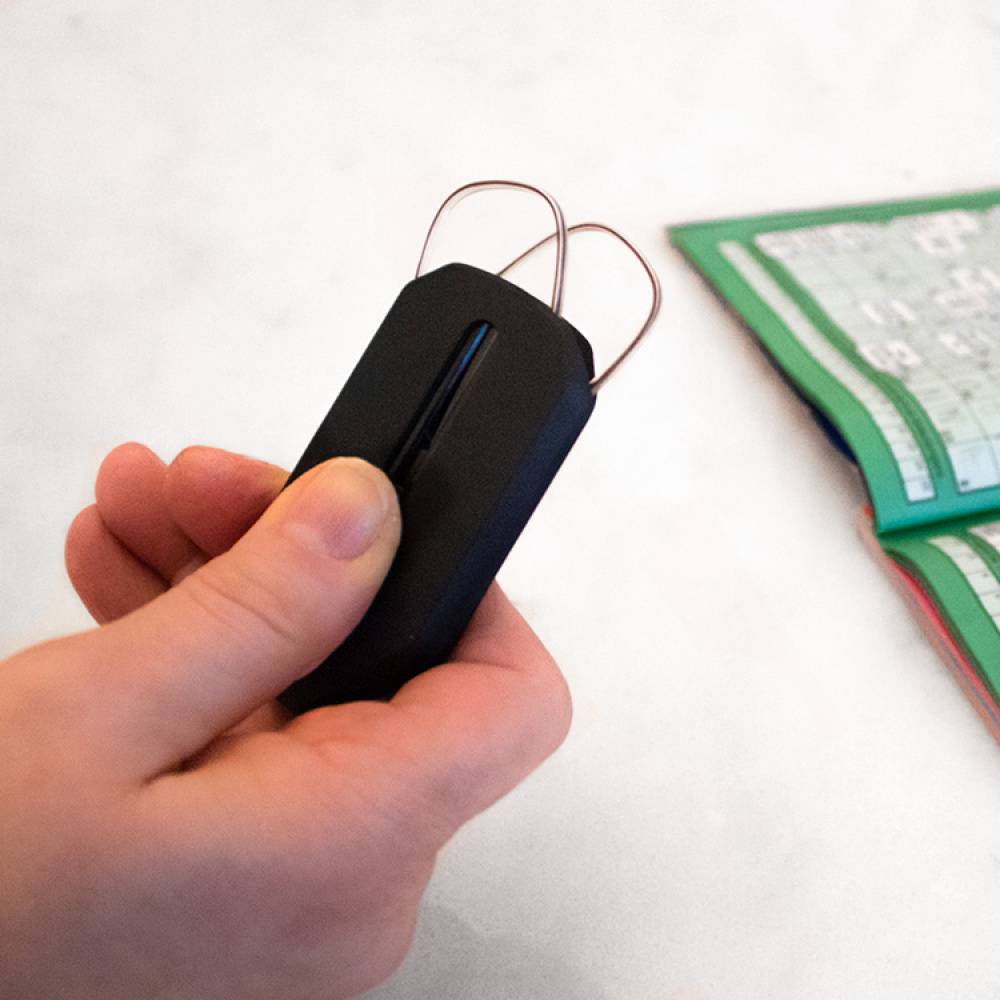 Sammenleggbare lesebriller med nøkkelring, Brun i gruppen Fritid / Lesning hos SmartaSaker.se (13601)