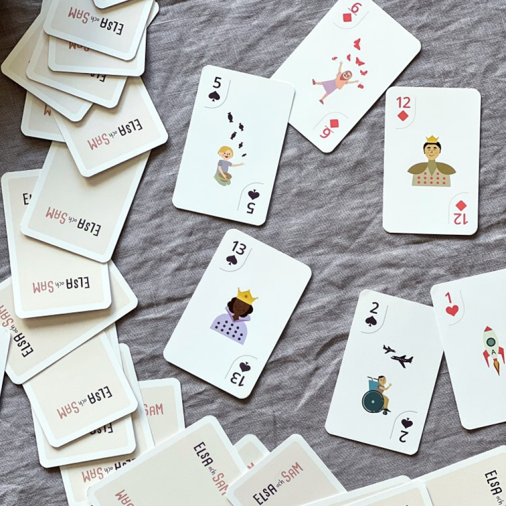 Kortspill med mattetegn i gruppen Fritid / Spill hos SmartaSaker.se (13828)