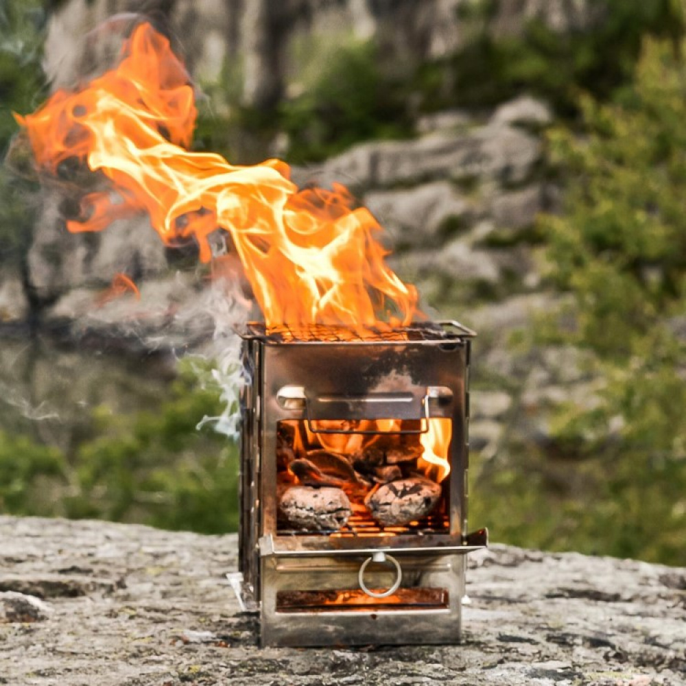 Vedfyrt utekjøkken i gruppen Hjemmet / Grillsaker hos SmartaSaker.se (13931)