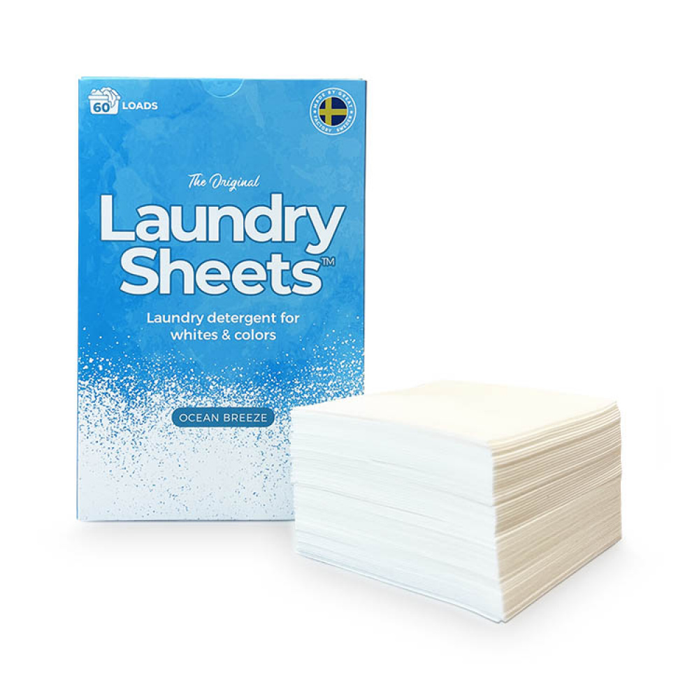 Vaskemiddelark Laundry Sheets i gruppen Hjemmet / Rydd og vask hos SmartaSaker.se (14005)