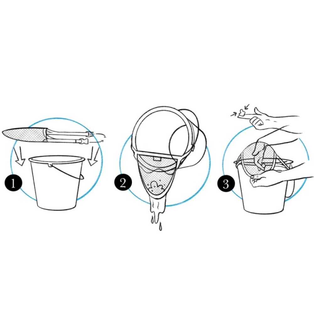 Mikroplastfilter til vaskebøtte i gruppen Hjemmet / Miljøvennlig hos SmartaSaker.se (14084)