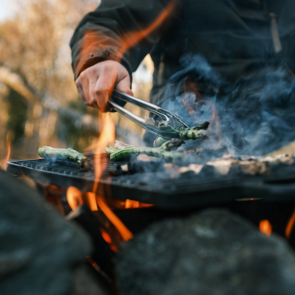 Satake vendbar grill- & stekeplate i støpejern i gruppen Hjemmet / Grillsaker hos SmartaSaker.se (14090)