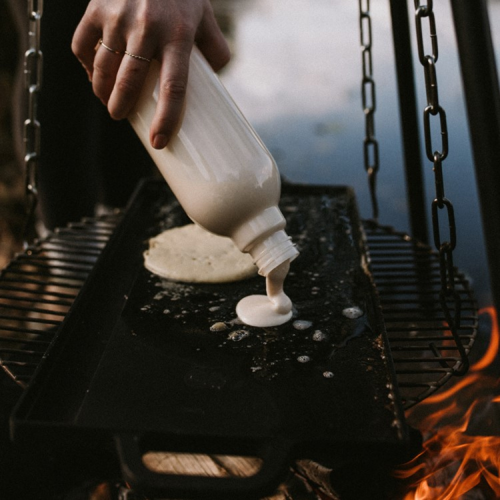 Satake vendbar grill- & stekeplate i støpejern i gruppen Hjemmet / Grillsaker hos SmartaSaker.se (14090)