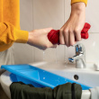 Mikroplastfilter til vask