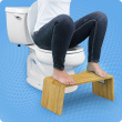 Sammenleggbar toalettkrakk av bambus, Squatty Potty