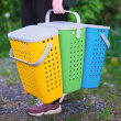 Søppelsortering Green Lizzie, trykk-og-tøm-beholder