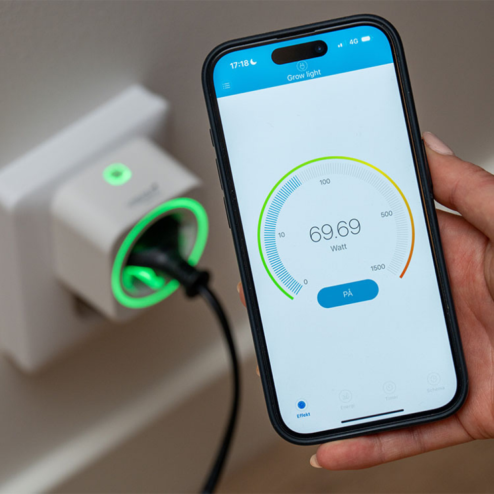 Stikkontakt med timer og Bluetooth i gruppen Hjemmet / Elektronikk / Smarte hjem hos SmartaSaker.se (14222)