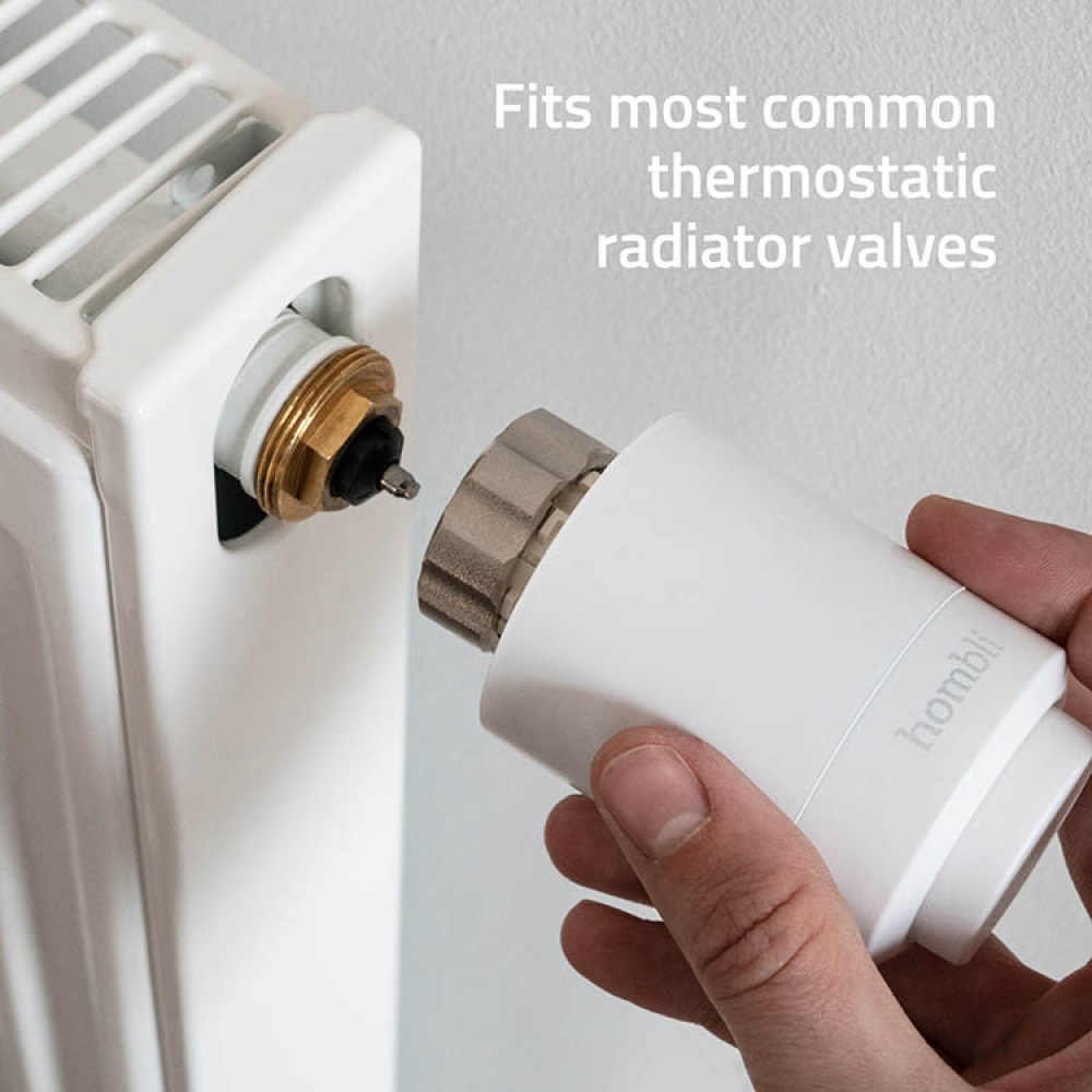 Radiatortermostat 2 stk. startkit i gruppen Hjemmet / Elektronikk / Smarte hjem hos SmartaSaker.se (14236)