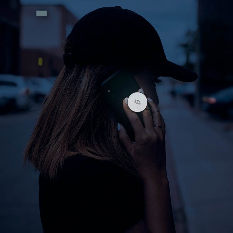 Mobilholder med refleks i gruppen Hjemmet / Elektronikk / Mobiltilbehør hos SmartaSaker.se (14251)