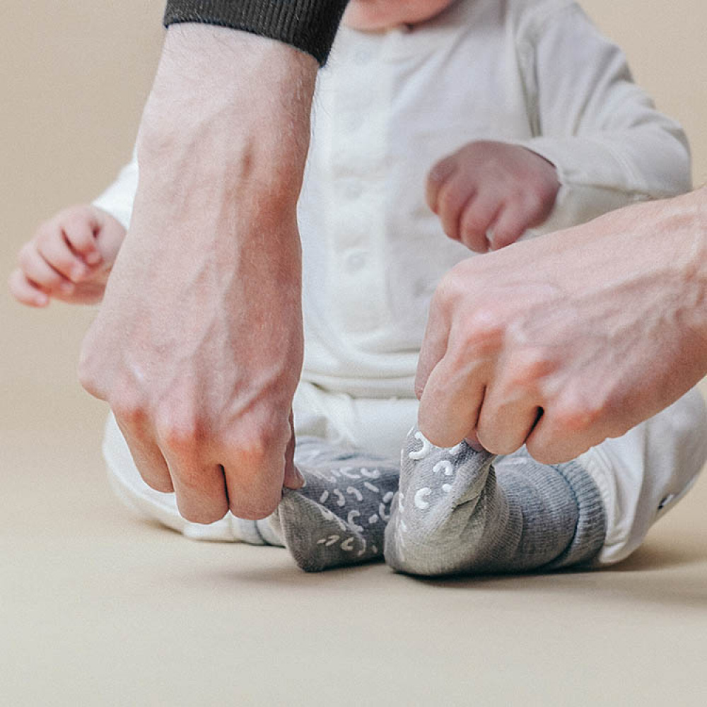 Smarte babysokker, Stuckies, 4 stk. i gruppen Hjemmet / Barneting hos SmartaSaker.se (14326)
