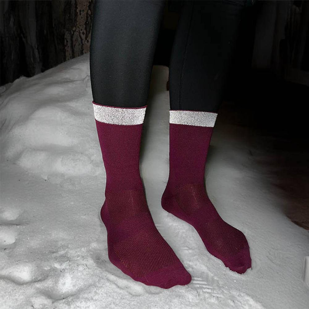 Løpesokker med refleks i gruppen Fritid / Trening hos SmartaSaker.se (14477)