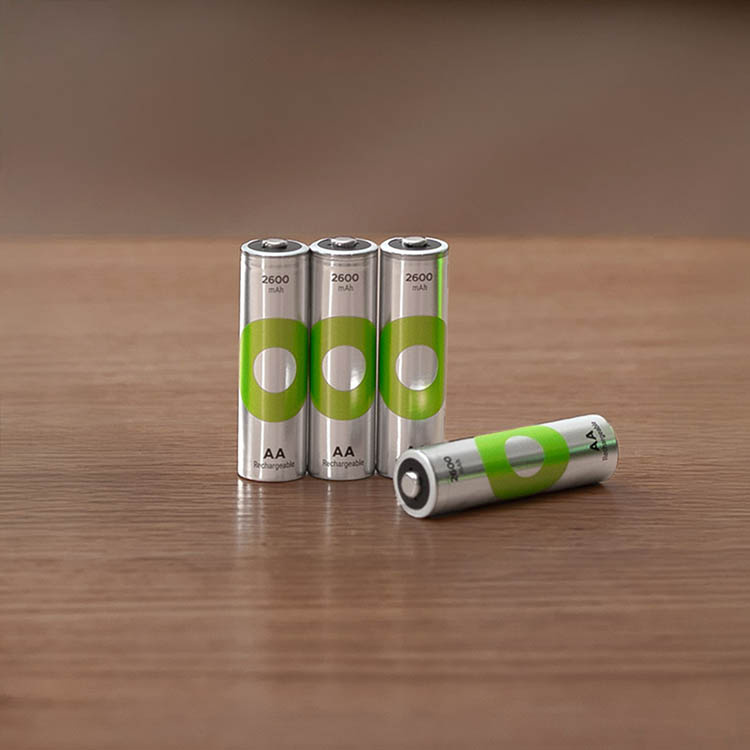 Oppladbare batterier, GP ReCyko i gruppen Tilbehør og lignende / Batterier hos SmartaSaker.se (14485)