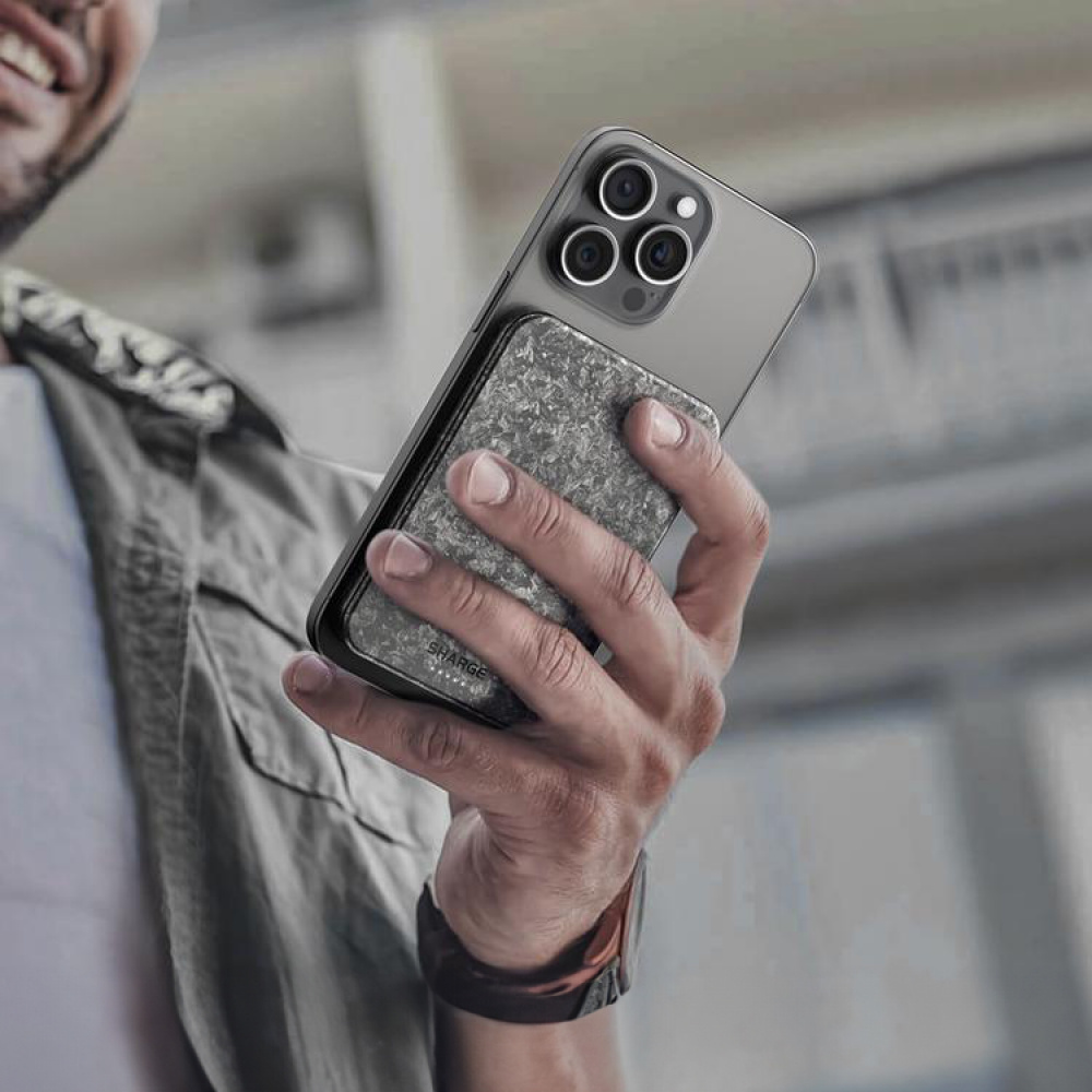 Powerbank med trådløs lading i gruppen Hjemmet / Elektronikk / Ladere og Powerbanks hos SmartaSaker.se (14527)