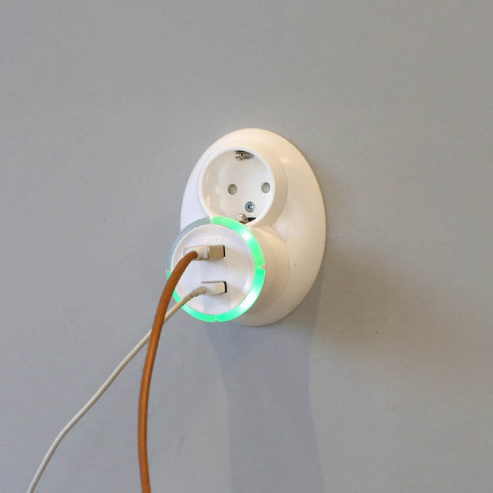 USB-kontakt med timer, Capidi i gruppen Hjemmet / Elektronikk / Kabler og adaptere hos SmartaSaker.se (14577)