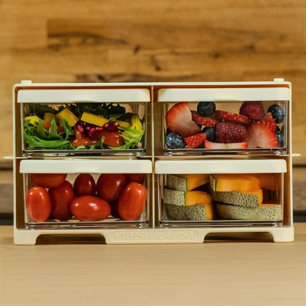 Stativ med skuffer til kjøleskapet i gruppen Hjemmet / Kjøkken hos SmartaSaker.se (14578)