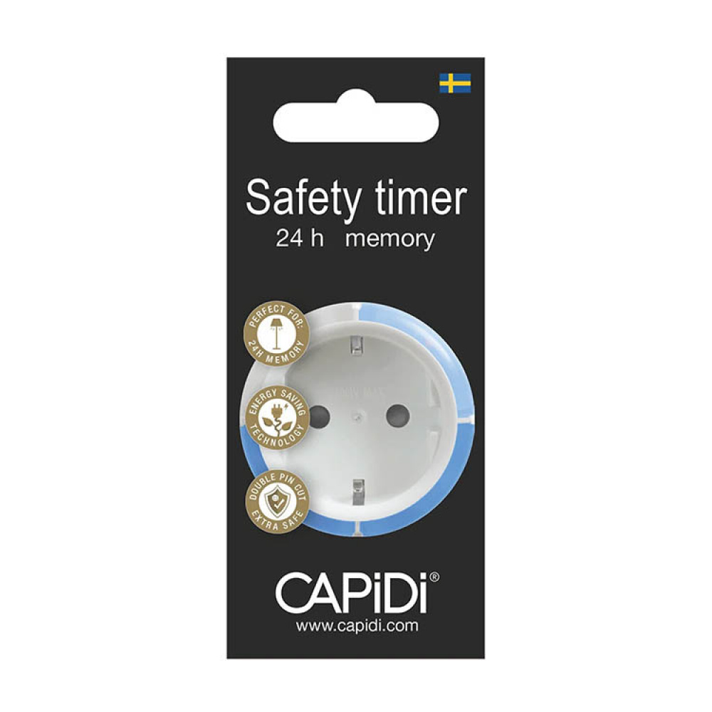 Timer til stikkontakt, Capidi i gruppen Hjemmet / Elektronikk / Kabler og adaptere hos SmartaSaker.se (14581)