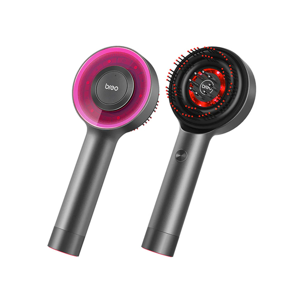 Hodebunnbørste med rødlysterapi, Breo i gruppen Fritid hos SmartaSaker.se (14593)