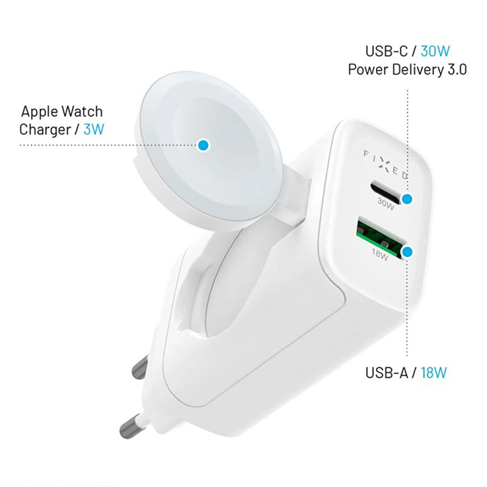 Trådløs vegglader for Apple Watch i gruppen Hjemmet / Elektronikk hos SmartaSaker.se (14595)