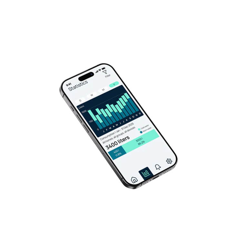 App-styrt vannmåler, Water grip i gruppen Hjemmet / Elektronikk / Smarte hjem hos SmartaSaker.se (14608)