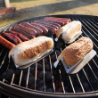 Pølsebrødrister til grillen Pølsebrødrister til grillen