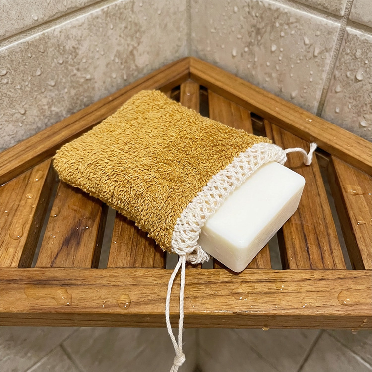 Såpepose med skrubbeflate i gruppen Hjemmet / Baderom / Badekar og dusj hos SmartaSaker.se (14614)