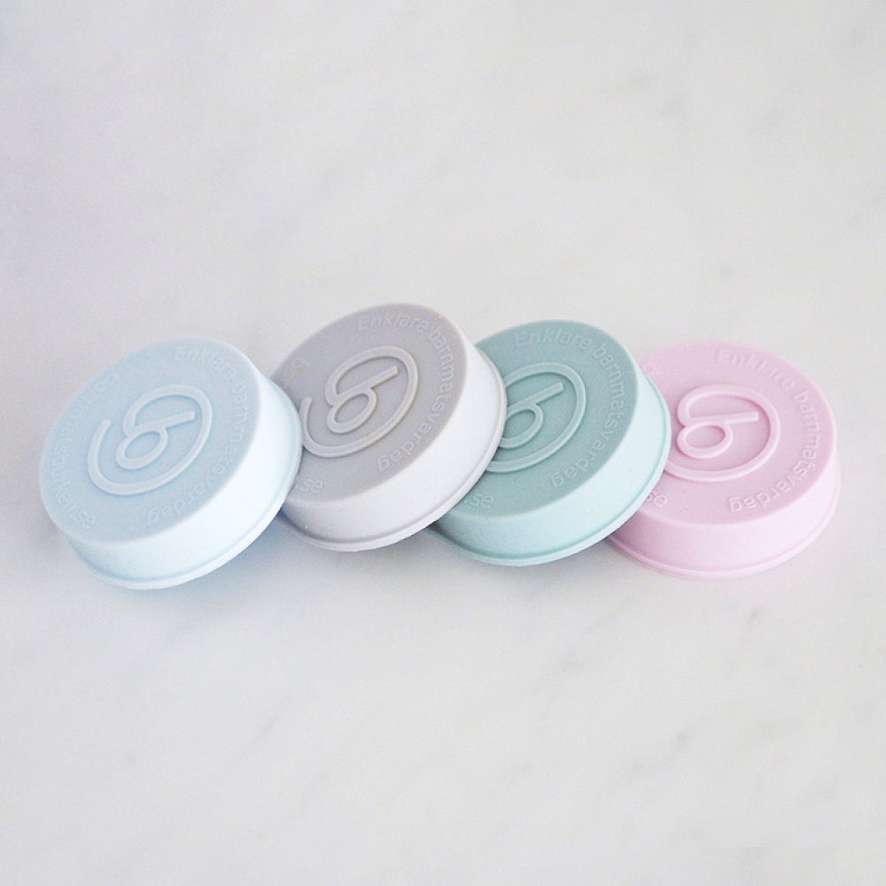 Lokk til barnematglass, 4-pakning i gruppen Hjemmet / Kjøkken / Hjelpemidler hos SmartaSaker.se (14653)