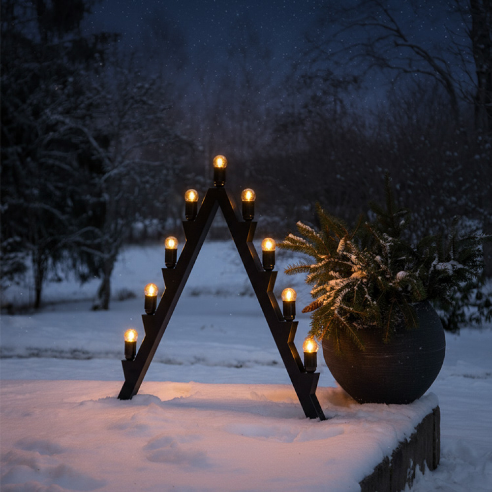 Stor adventslysestake for utendørs bruk i gruppen Høytider / Advent og jul / Julebelysning hos SmartaSaker.se (14656)