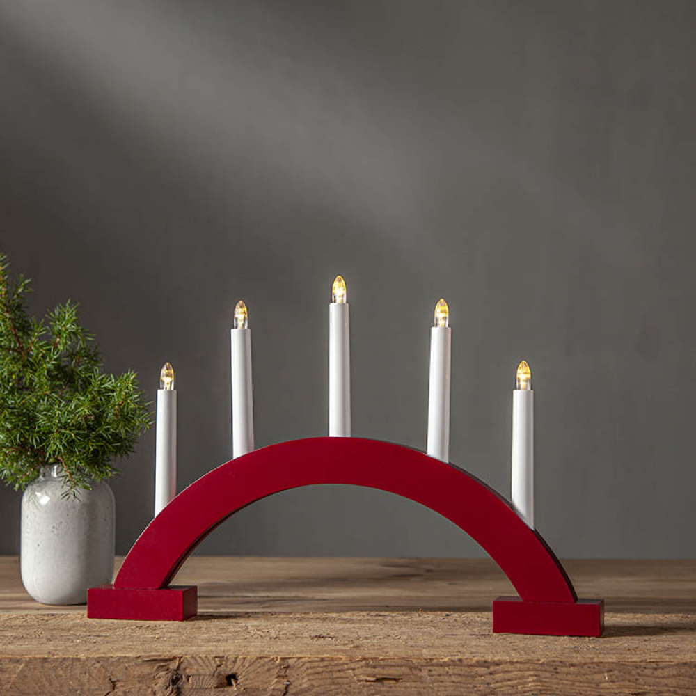 Batteridrevet adventslysestake i gruppen Advent og jul / Julebelysning hos SmartaSaker.se (14657)