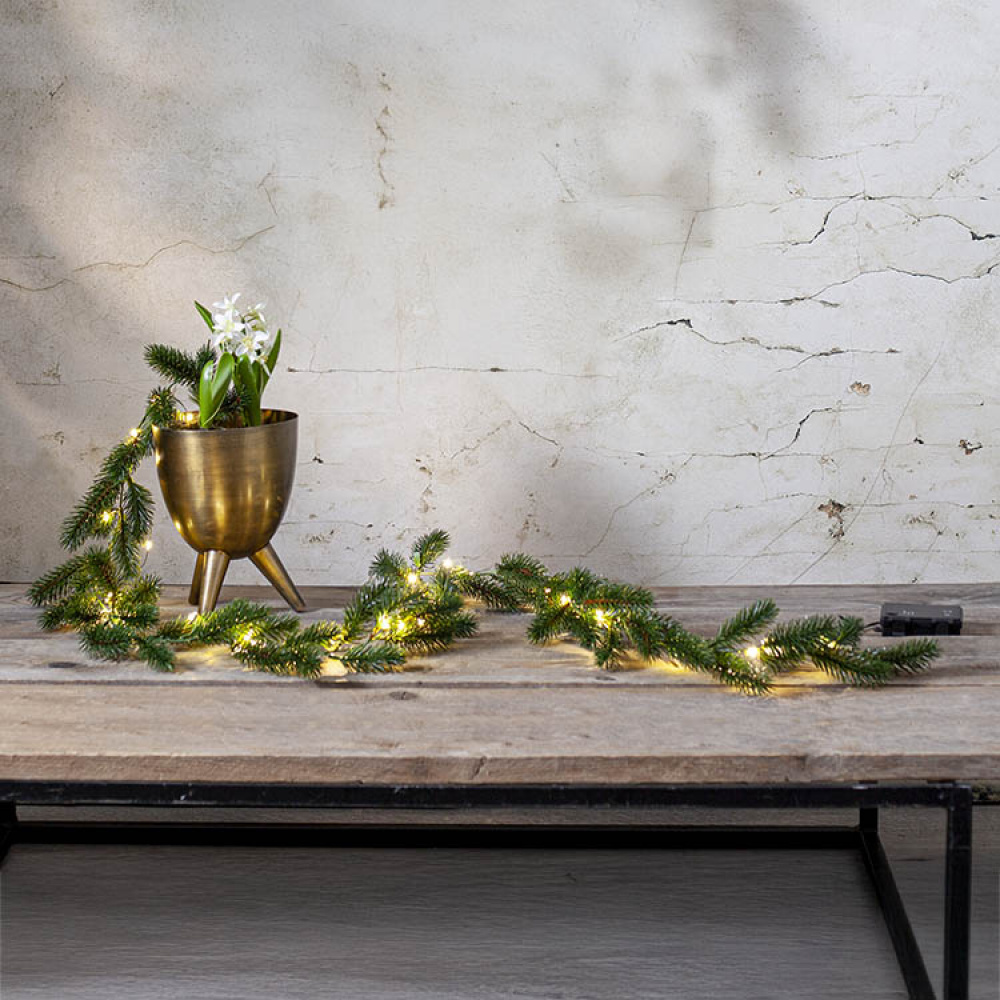 Batteridrevet grangirlander i gruppen Høytider / Advent og jul / Julebelysning hos SmartaSaker.se (14660)