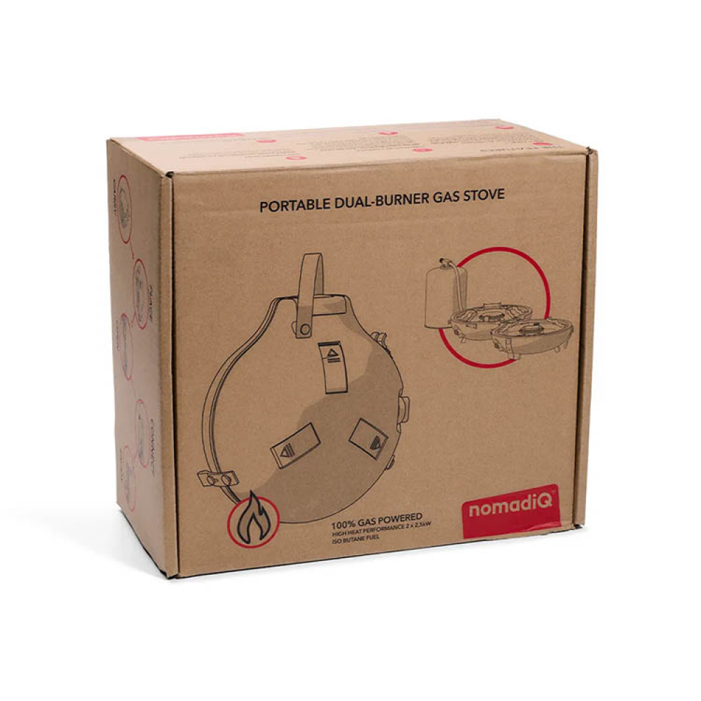 Bærbar gasskomfyr, NomadiQ i gruppen Hjemmet / Grillsaker hos SmartaSaker.se (14685)