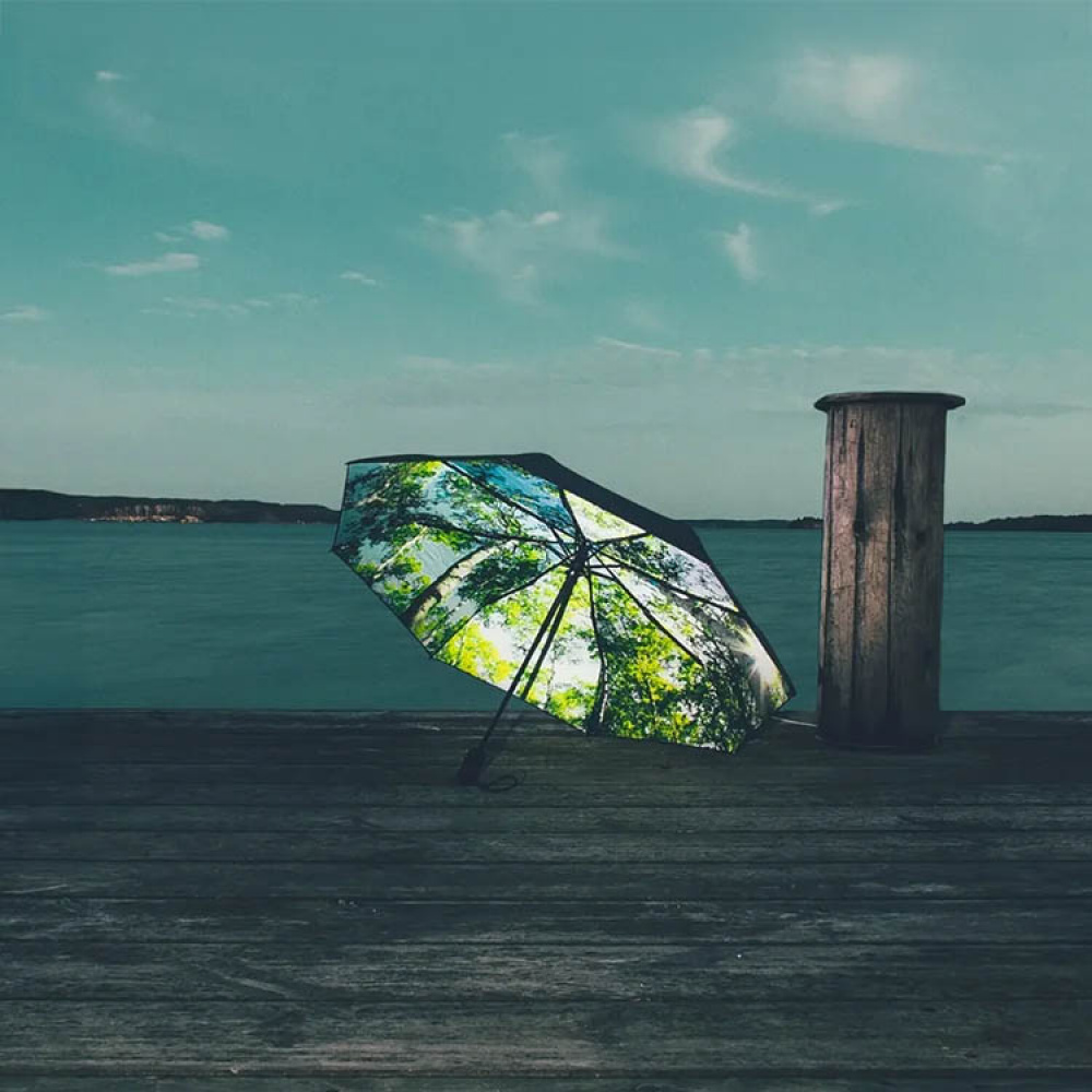 Paraply med fotomotiv i gruppen Høytider / Julegaver / Secret Santa hos SmartaSaker.se (14715)