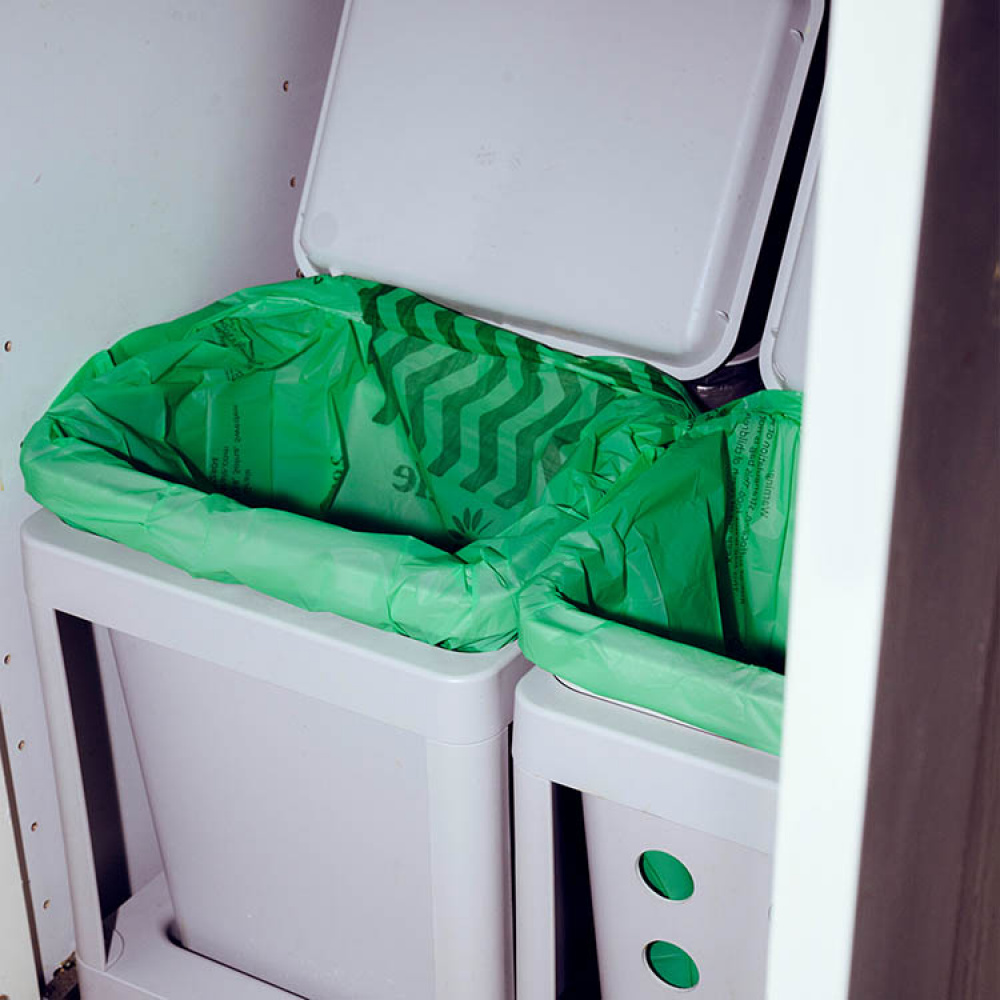 Komposterbar avfallspose, Grale i gruppen Hjemmet / Miljøvennlig / Kildesortering hos SmartaSaker.se (14718)