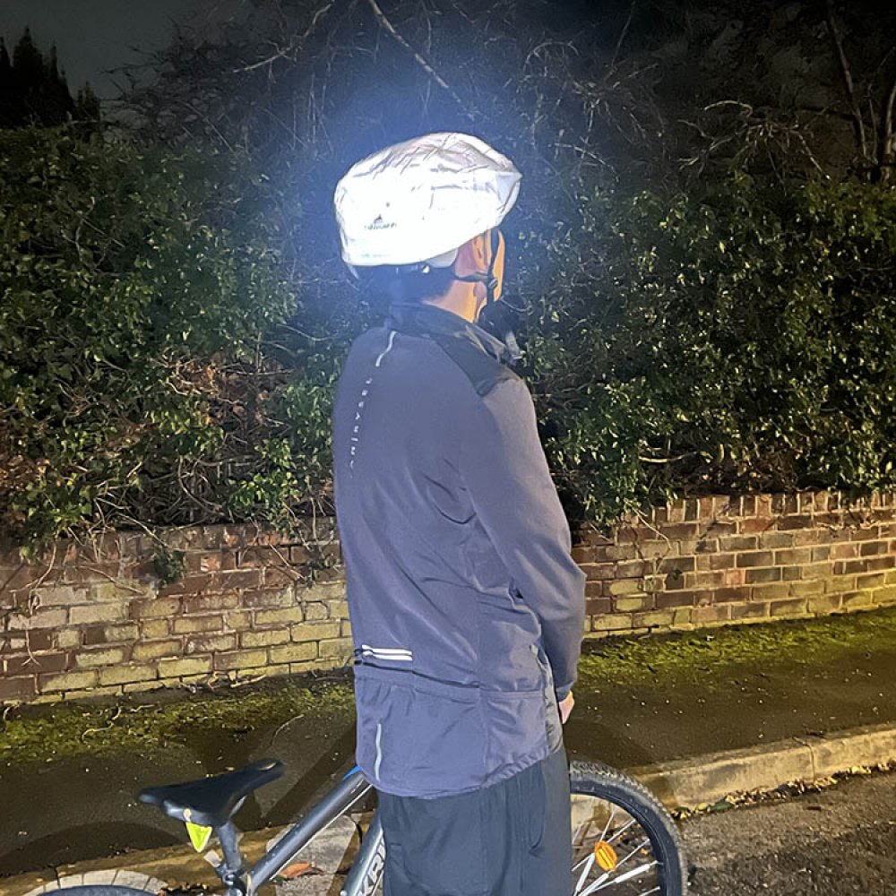 Reflekterende hjelmtrekk 2-pakning i gruppen Kjøretøy / Sykkeltilbehør hos SmartaSaker.se (14722)